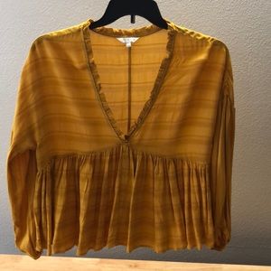 V neck blouse